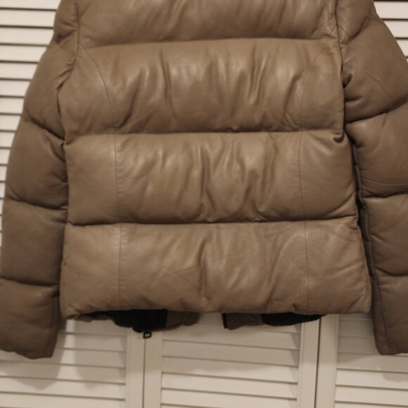 Leather puffer jacket Bod & Christensen M - Picture 8 of 9